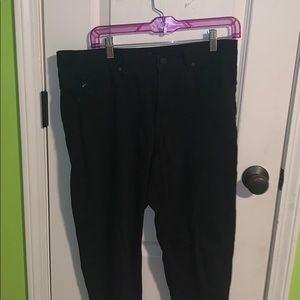 Kancan black jeans w detail on the sides